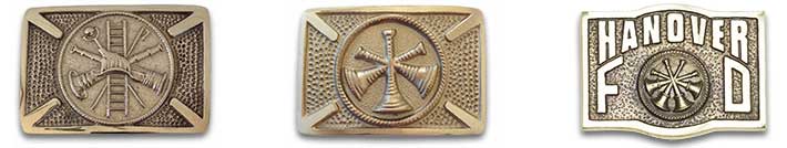 Fire & EMS brass belt buckels.